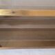 Table low 2 Golden floors and sunglasses with gold mirror effect