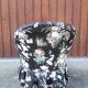 Toad armchair floral pattern