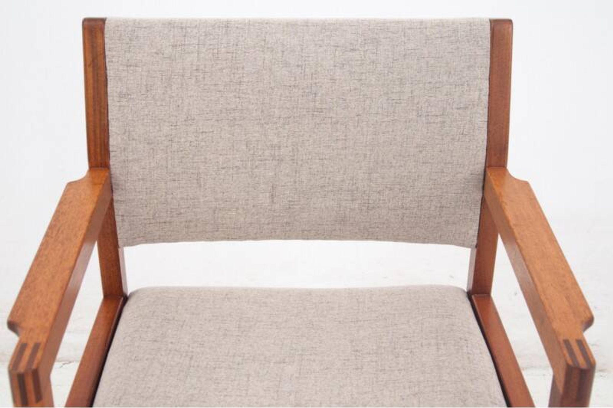 A pair of armchairs, Denmark, 1960s. After restoration.
