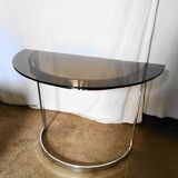 Half-moon console from the 70s