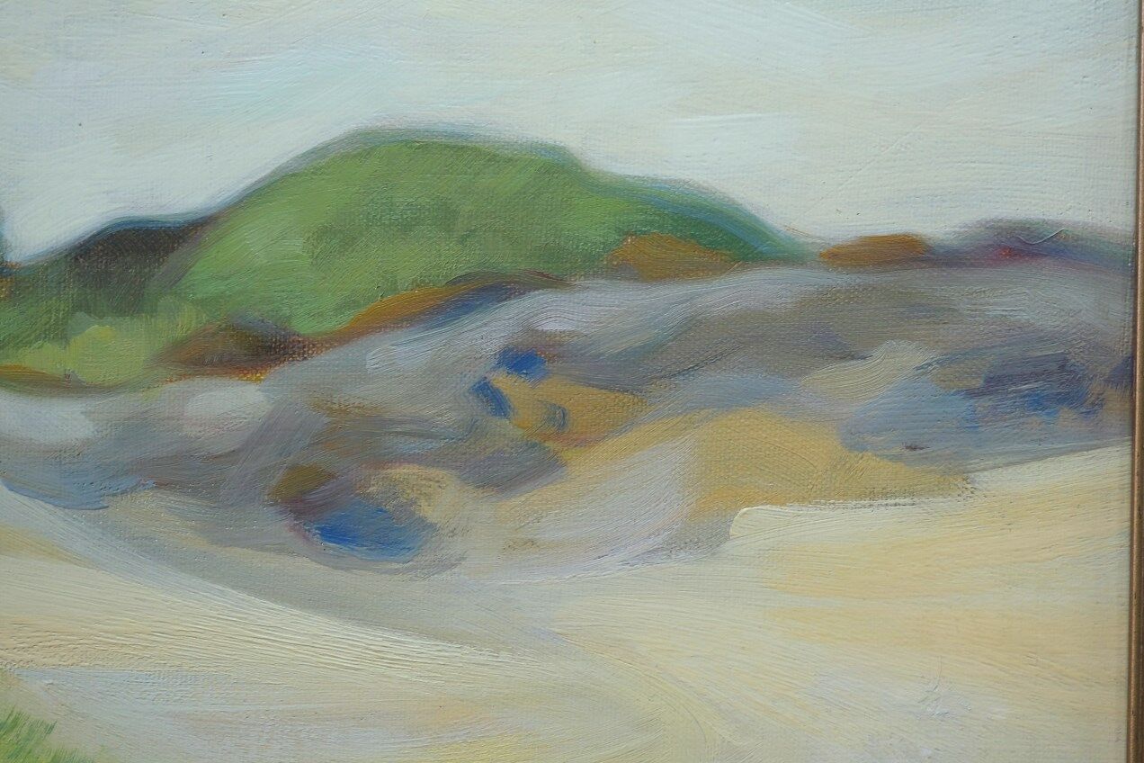 Fritz Kärfve (1880-1967) swedish modern landscape, 1960s, oil on canvas, framed