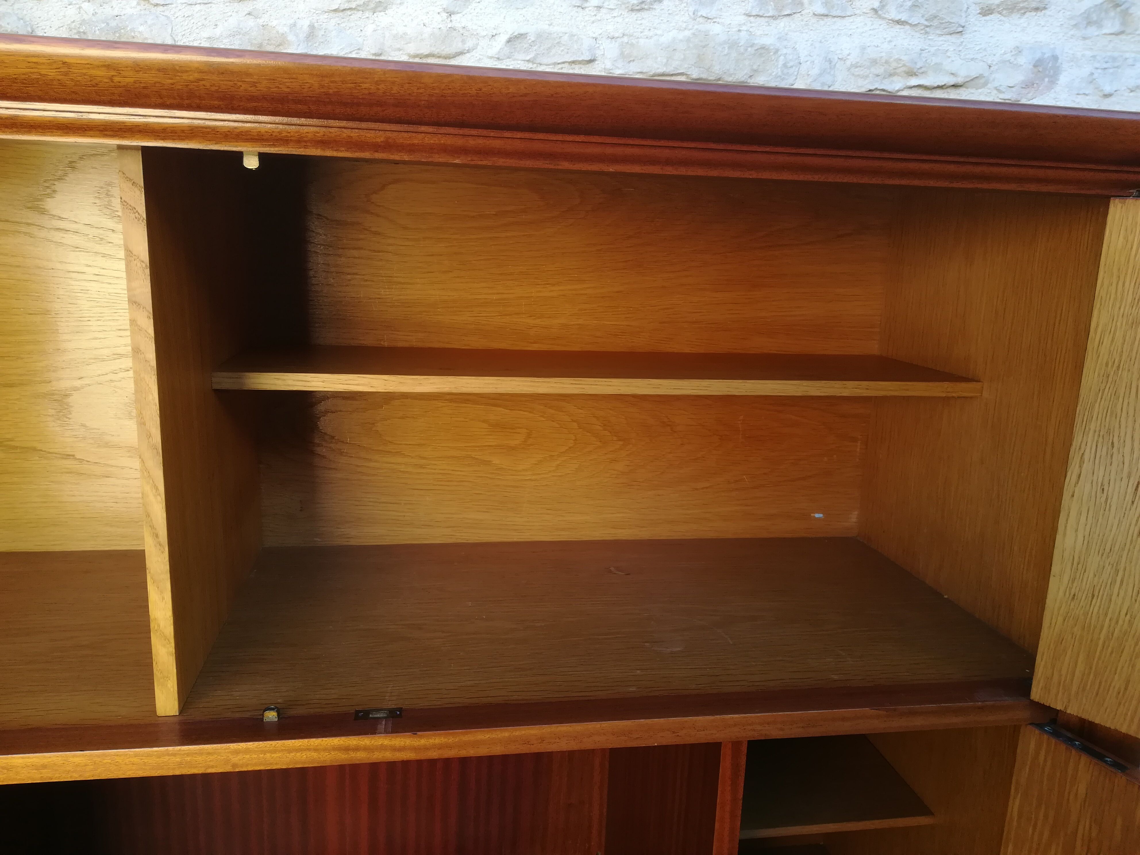 Six-door high sideboard