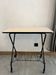 Metal serving trolley