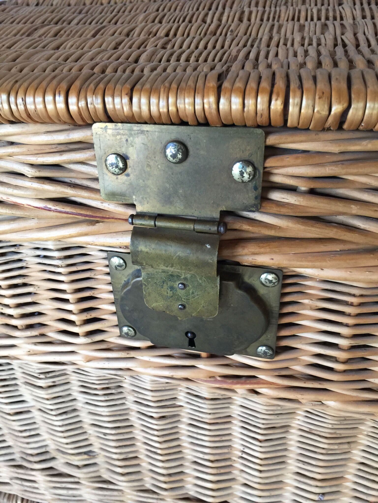 Wicker trunk