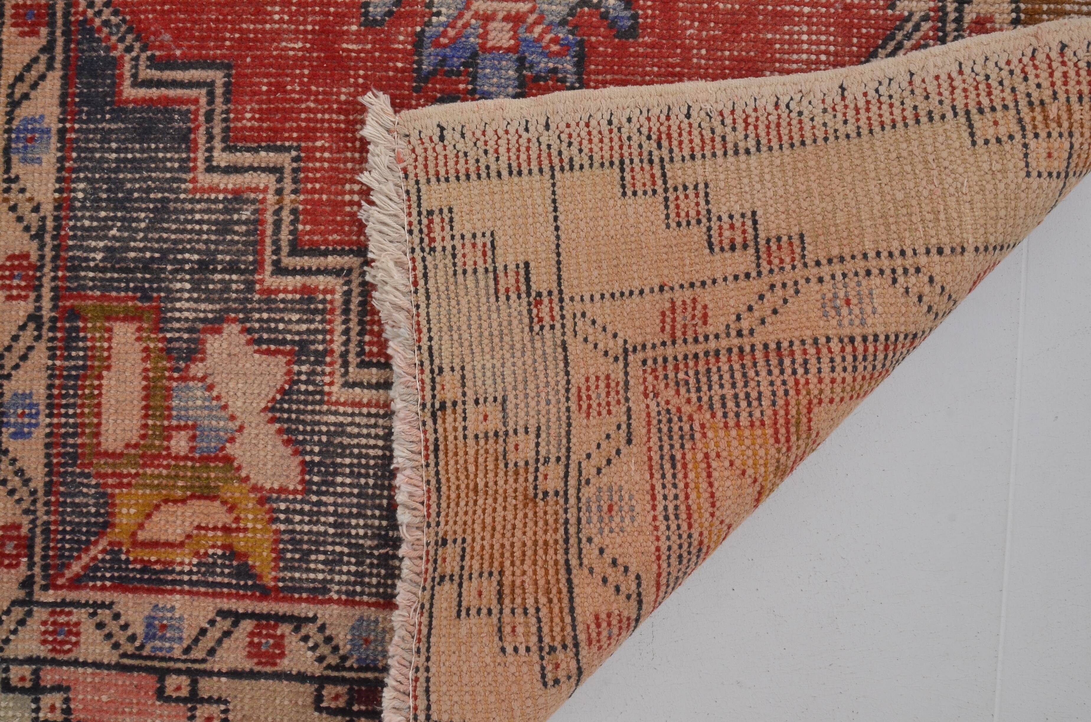 Turkish Handmade Oushak Runner Rug