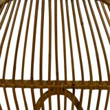 Rattan easy chair by Dirk van Sliedregt Rohe Noordwolde 1960 in the Netherlands
