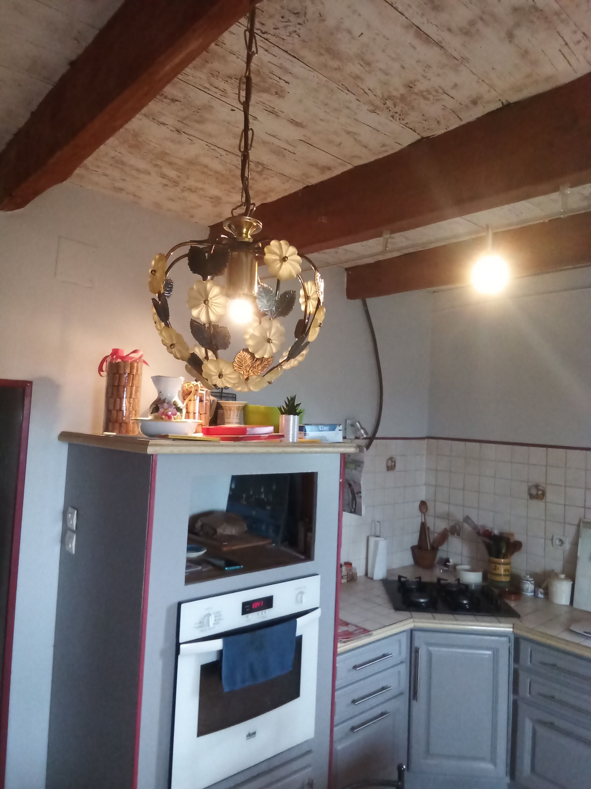 Vintage chandelier 70s