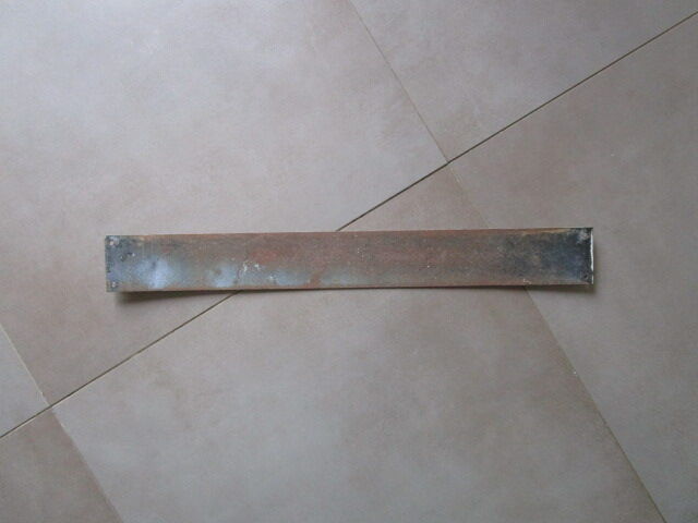 Old sign "knock and wait"