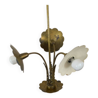 Vintage Art Nouveau pendant light