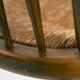 Wsk chair by Arno Lambrecht, 1950s in straw wicker and beech