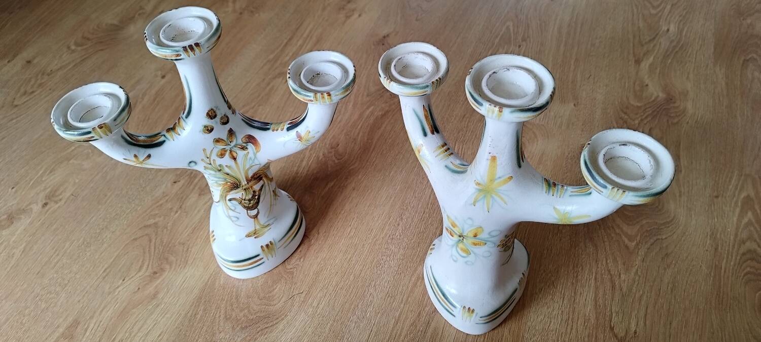 Duo de bougeoirs Kéraluc