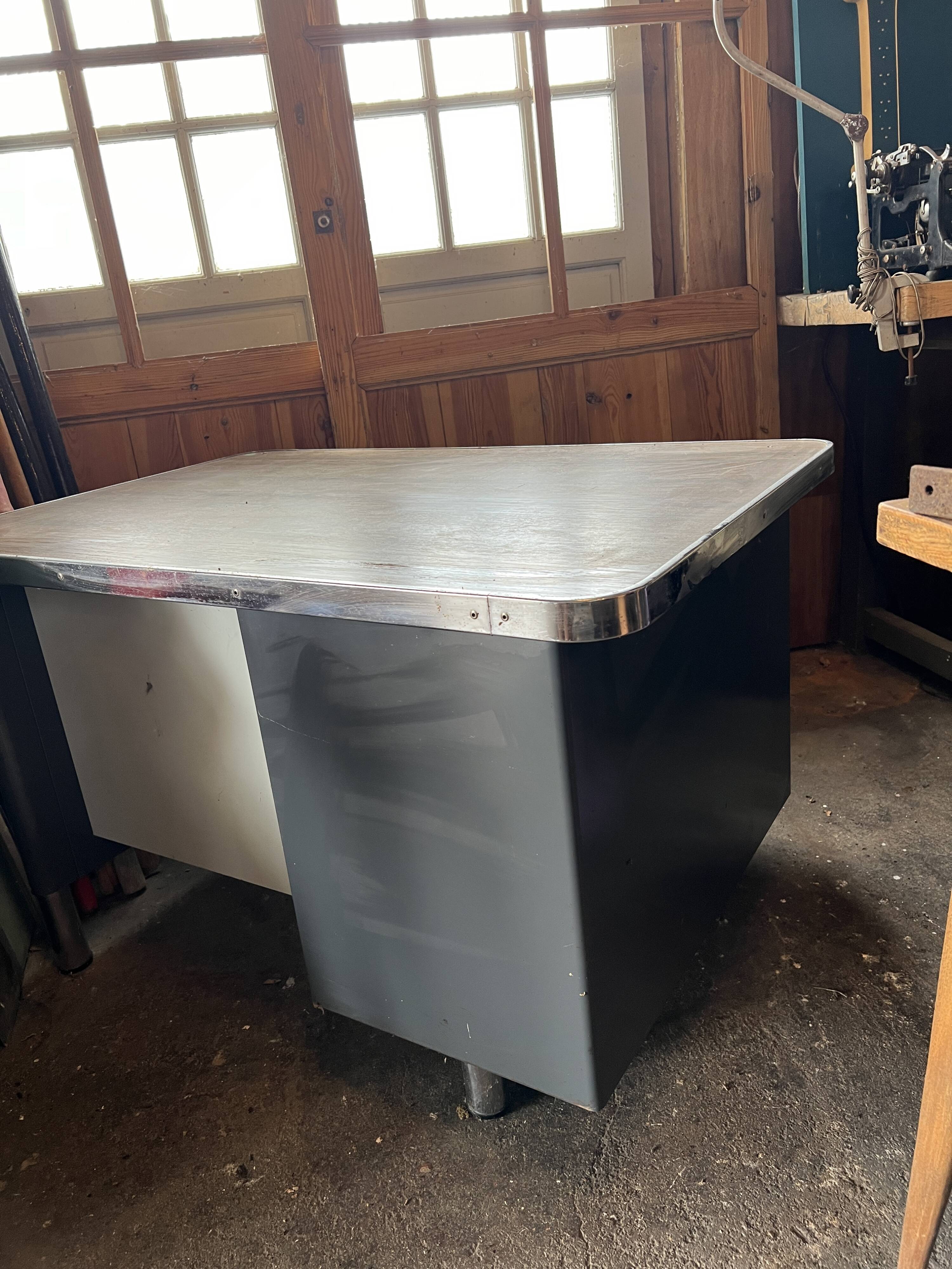 Vintage industrial desk