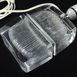 Daum France Mid-Century Crystal Table Lamp-1960s