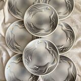 Foie gras plates from the Londe earthenware factory