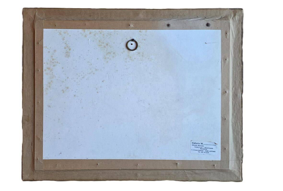 Fraye André Watercolour Notre Dame de Paris View from the Quays of the Seine XXth