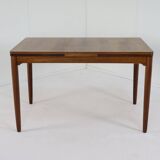 Extendable rectangular dining table in rosewood 'Emmedingen'