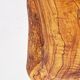 Plat brutaliste en bois d'olivier 1970