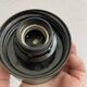 Holophane Ceiling Light Vintage 60s Black Metal and Frosted Glass Crafted