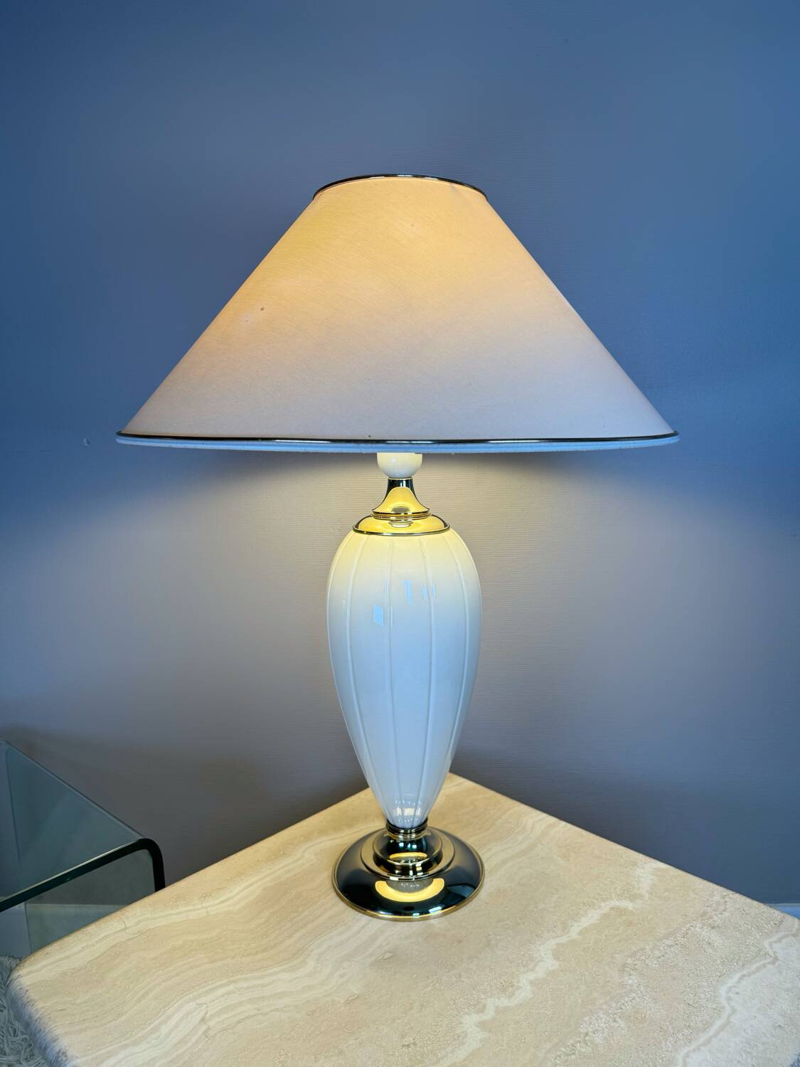 Large Trocadéro lamp by Schuytener 80s