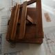 Ecritoire pupitre bois, fabrication artisanale