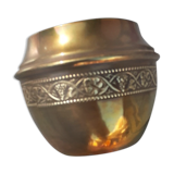 Brass pot cover