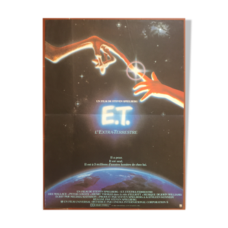 Movie poster "E.T. the Extraterrestrial" Steven Spielberg 40x60cm 1982
