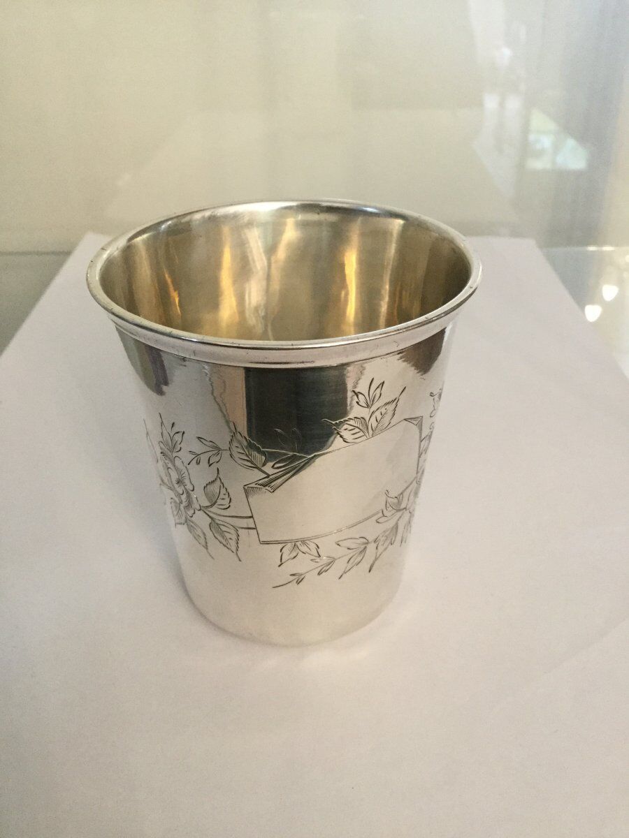 Armand fresnais - solid silver timbale