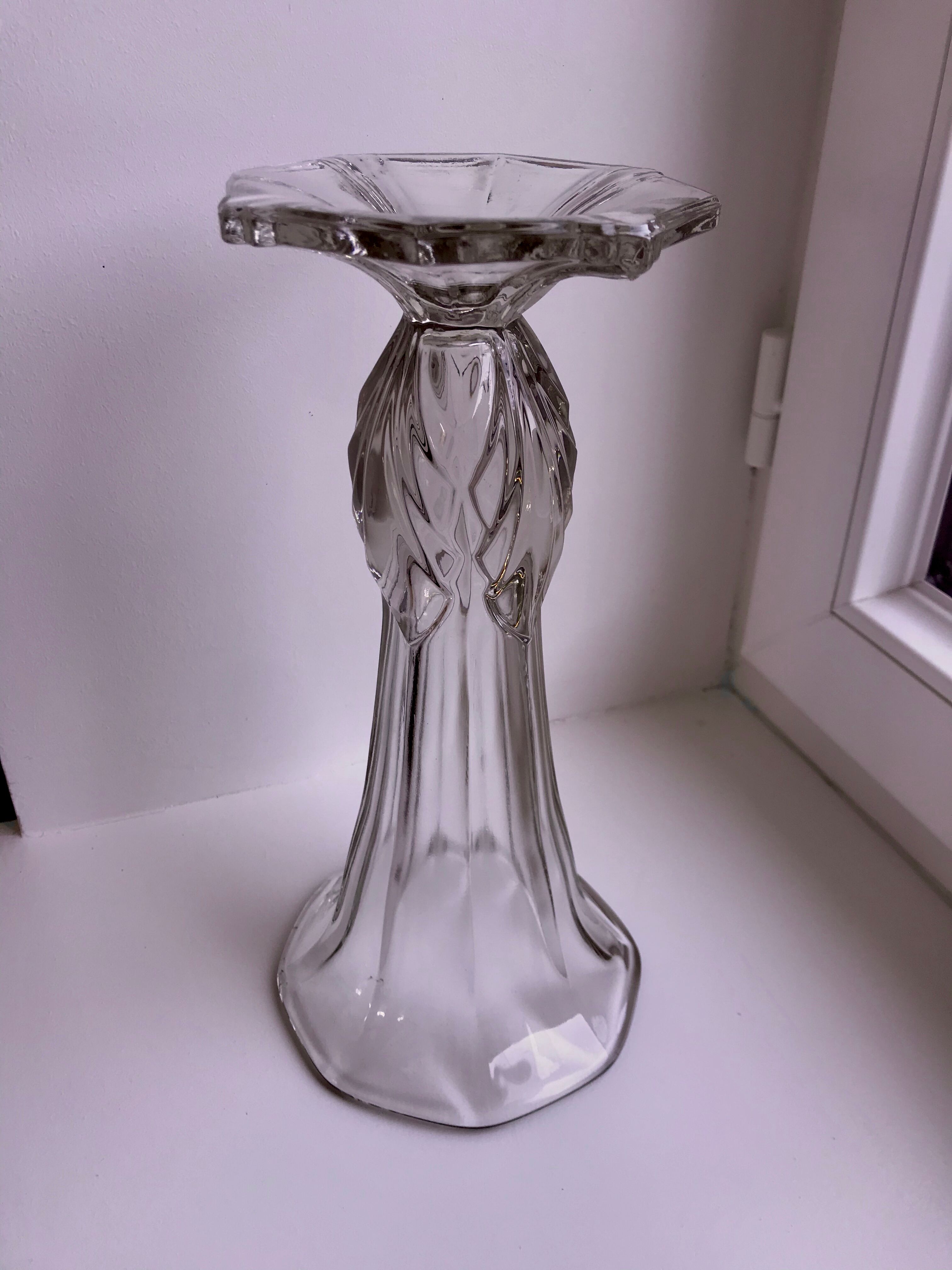 Crystal vase 50s