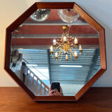 Teak mirror from the 60s