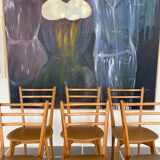 6 scandinavian chairs