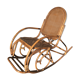 Rocking-chair en rotin