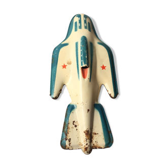 Ancien jouet sovietique avion en tole 1970 cccp