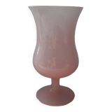 Antique pink opaline vase