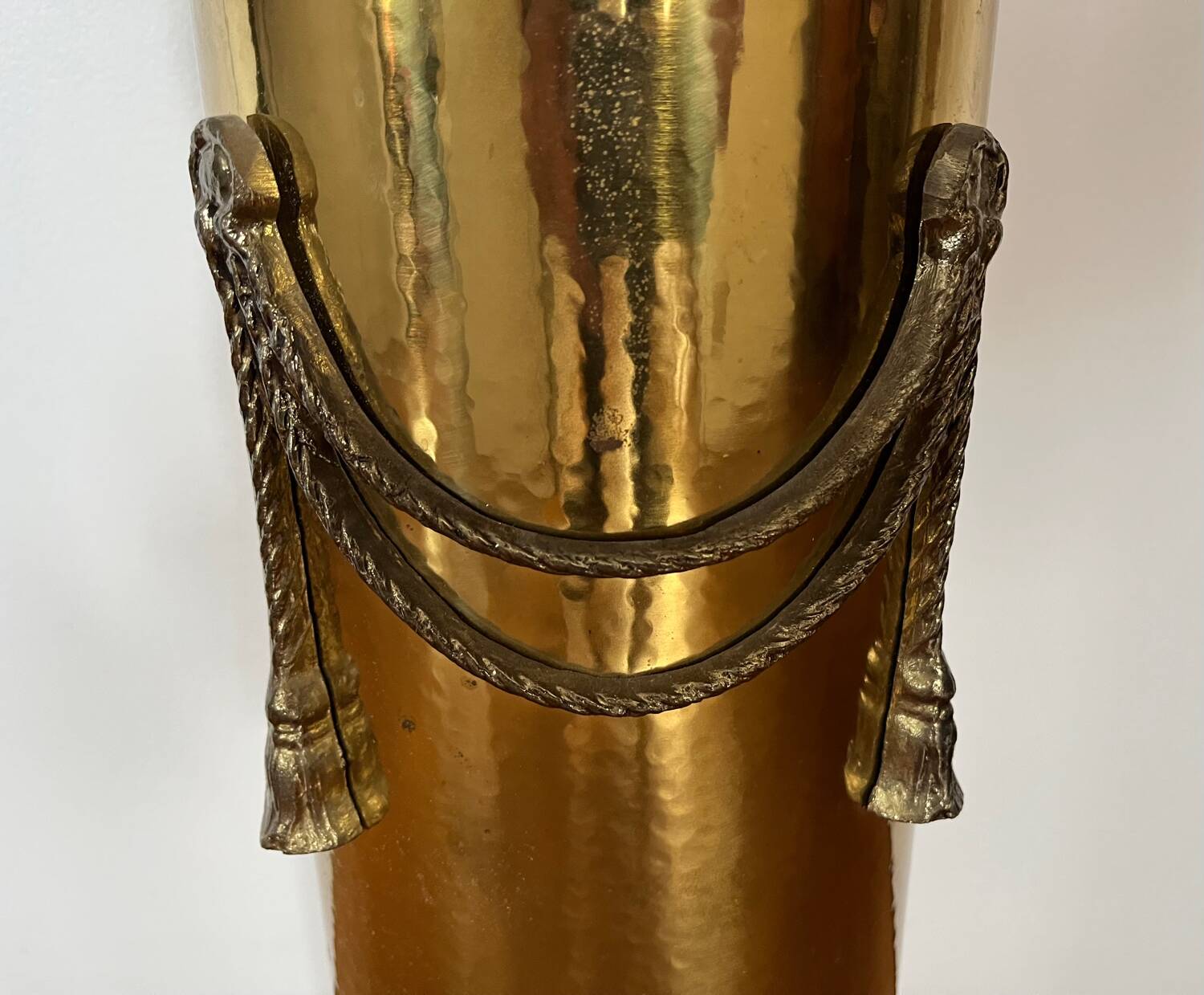 Copper umbrella stand