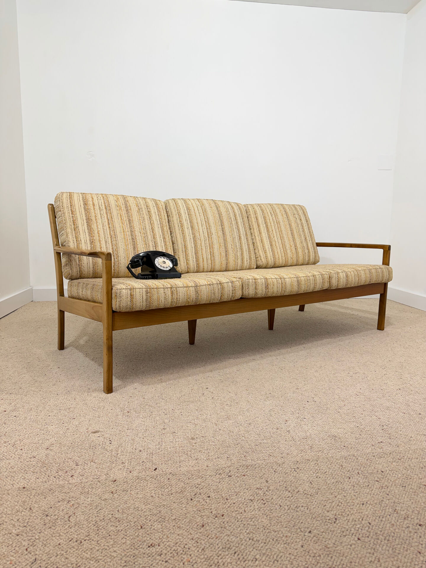 Banquette 3 places vintage 
