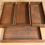 Walnut burl commode, Restoration period – early 19th century