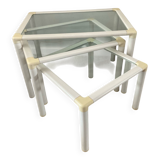 Trio of nesting tables from the 70s-80s