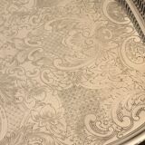 Christofle serving tray in silver metal