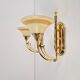 Art Nouveau Regency Brass Wall Lamps by Bejorama Lighting, Spain, 1970s, Set of 2