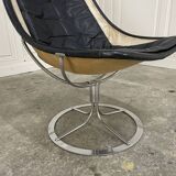 Fauteuil Jetson vintage en cuir