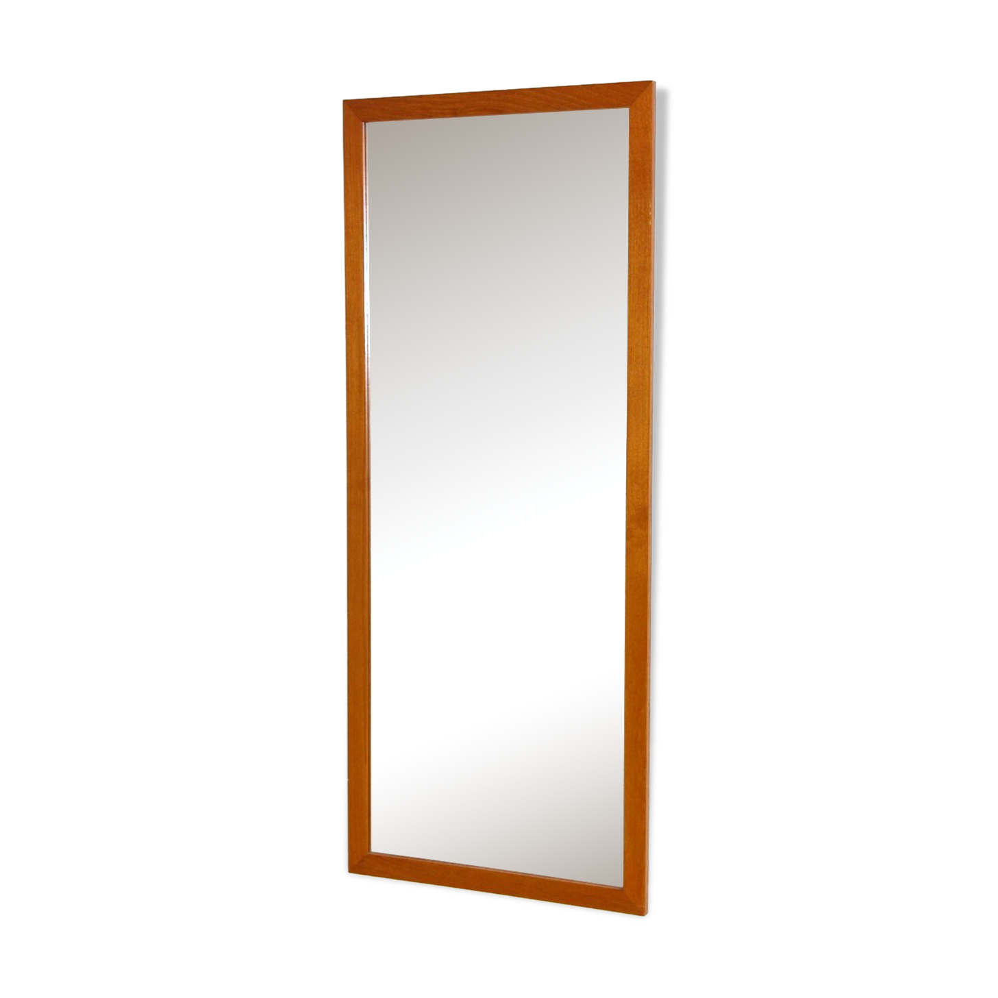 Teak mirror, Nygeverken, Nyköping, Sweden, 1960, 99x41cm