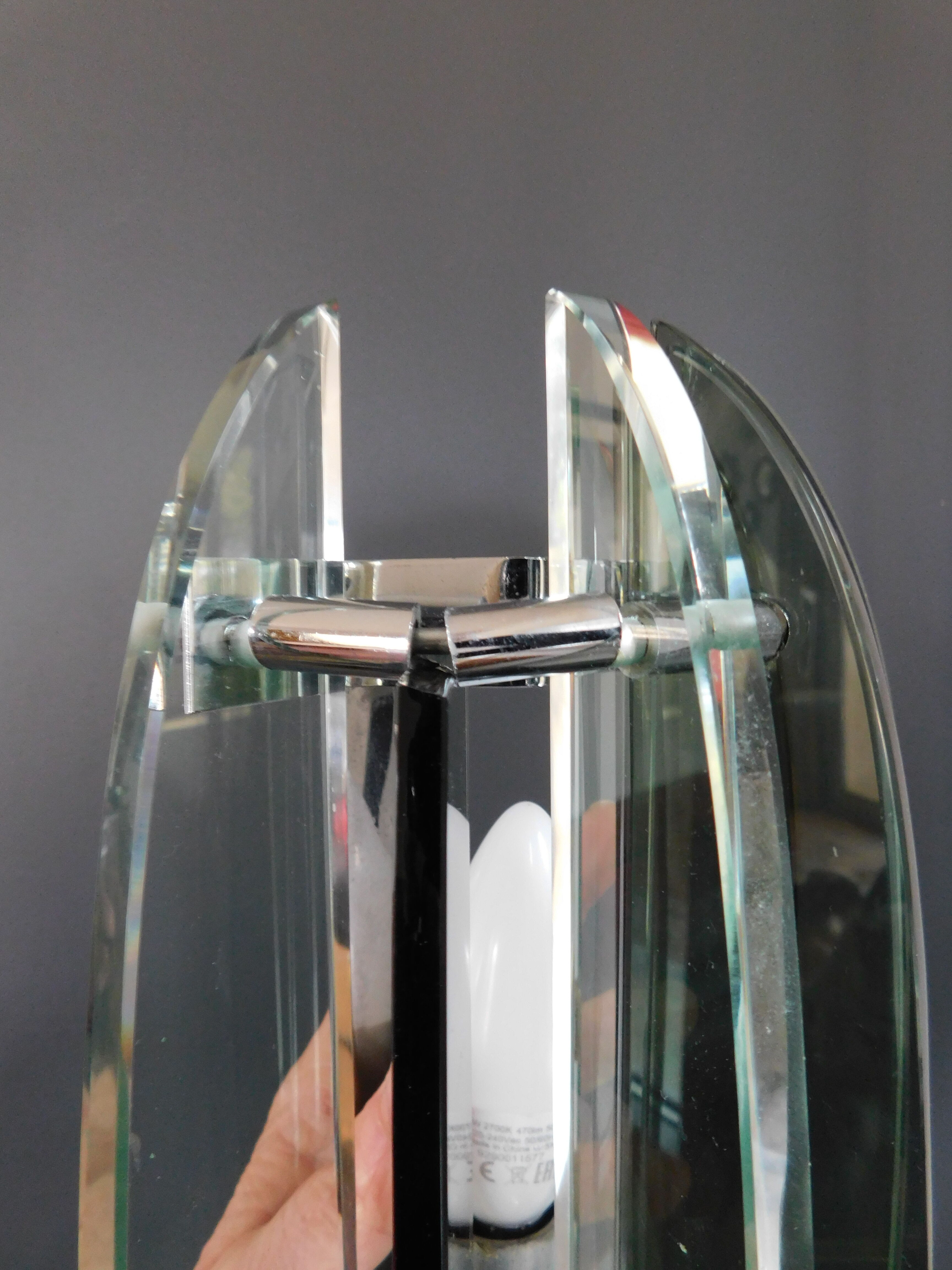 4 vintage italian design veca wall lamps