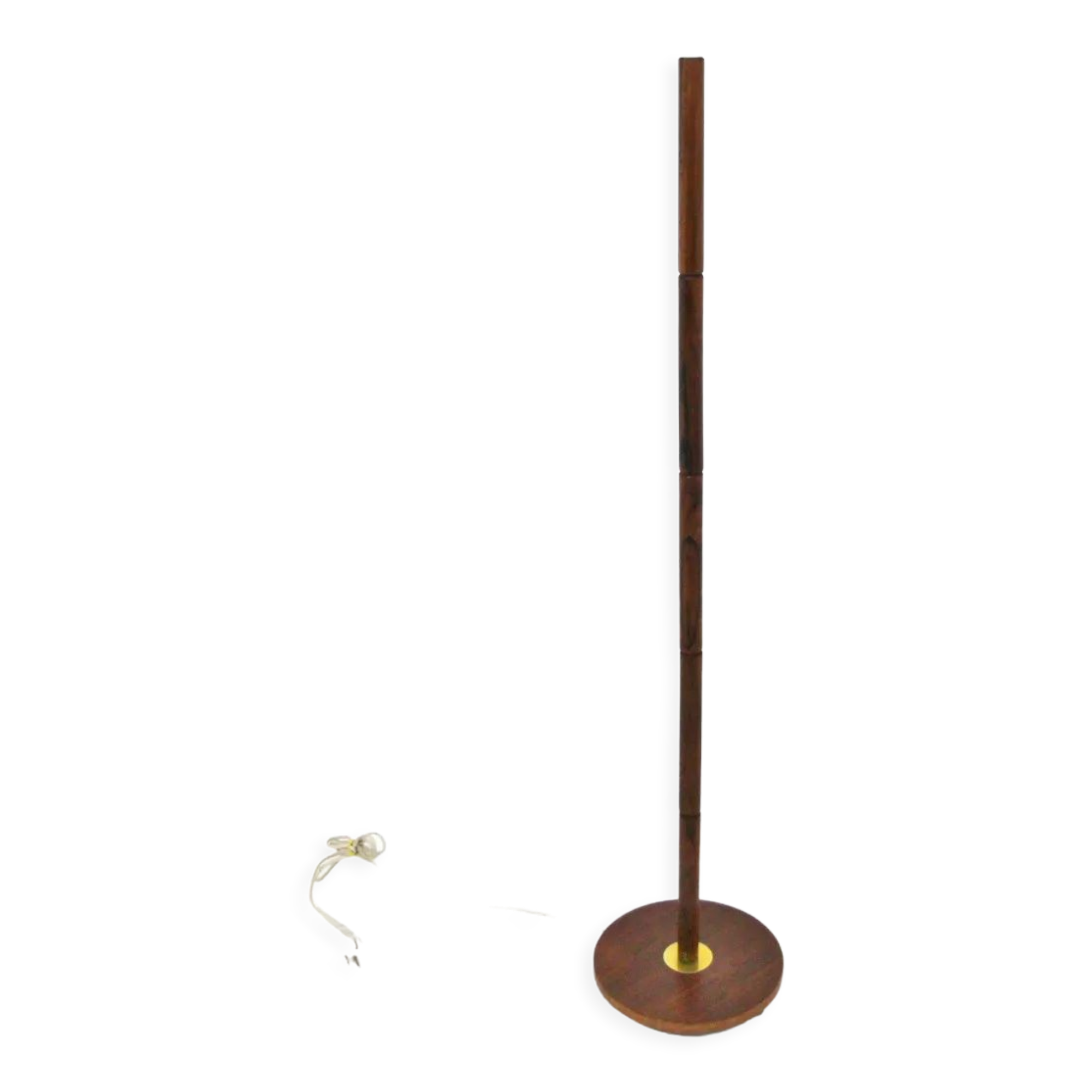 Scandinavian rosewood floor lamp, Sweden, 1960