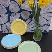 Set of 6 vintage plates Boch Kéraluc Belgium 1950 1960
