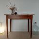 Compact desk in vintage cherry wood