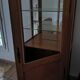 Antique solid wood display cabinet