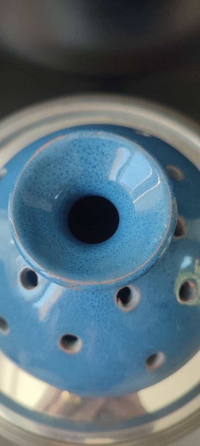 Handcrafted flower vase Pottery La Draille (Anduze)
