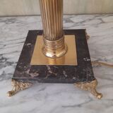 Gilded bronze lamp