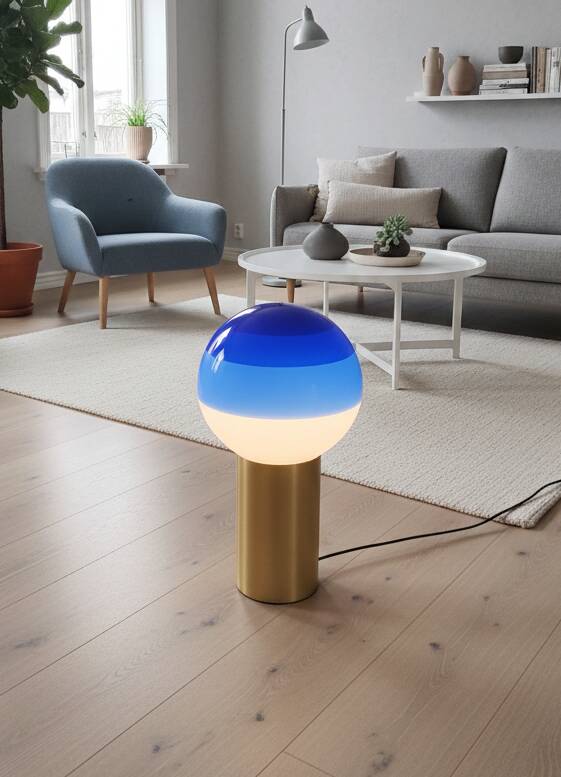 Marset Blue Lamp - Dipping Light