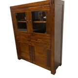 vintage wooden display cabinet / drinks cabinet